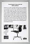 Vintage Eames Vitra Aluminum Group chair promotional poster Photograph 2013 Graham Mancha