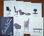 Original brochure for Eames designed furniture