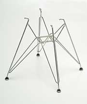 Charles Eames Eiffel Tower wire rod chair base for Herman Miller and Vitra fibreglass fiberglass chairs. Photography 2007 Graham Mancha.