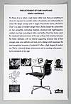 Vintage Eames Vitra Aluminum Group chair promotional poster Photograph �2013 Graham Mancha