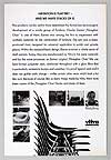 Vintage Eames Vitra fiberglass chair promotional poster Photograph �2013 Graham Mancha
