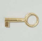 Ladderax key. Genuine replacement key blank as used by Staples on the Ladderax shelving system designed by Robert Heal circa 1961. Photography �2007 Graham Mancha.
