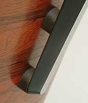 Charles Eames 670 lounge chair lower back connector spacers. Photography �2007 Graham Mancha.