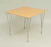 Span leg table by Bruno Mathsson & Piet Hien. Model B431. Fritz Hansen, Denmark. Photography �2007 Graham Mancha.