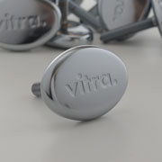 Eames Vitra Aluminium Soft Pad Group work chair control knob Photography �2018 Graham Mancha